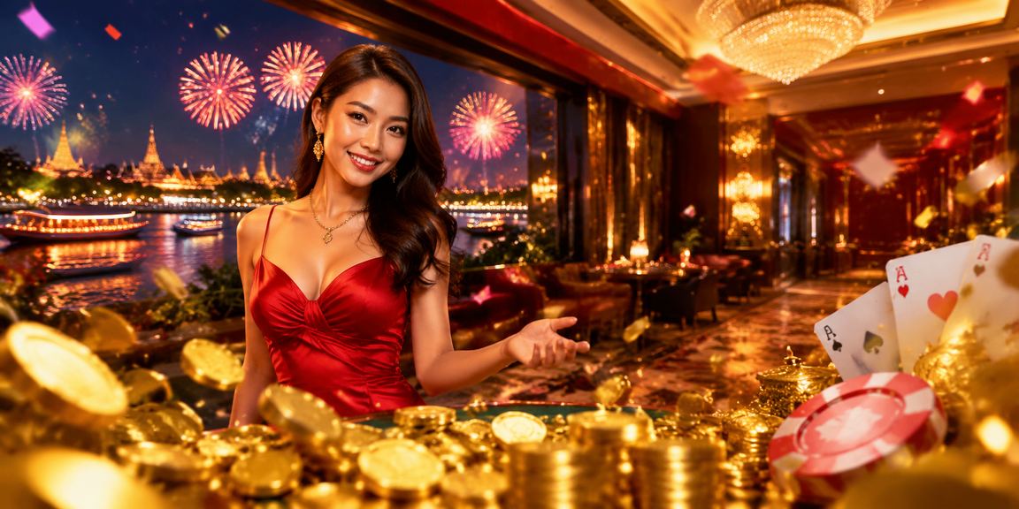 Bàn bài neon sôi động tại khu vực Mekong về đêm với người chơi chuyên nghiệp